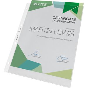 Produktbild für Prospekthüllen Leitz 4740-00-03 Extrastark, A4