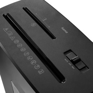 Produktbild für Aktenvernichter Hama 50587 Prime M50CD-B, schwarz
