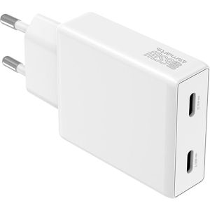 Produktbild für USB-Ladegerät 4smarts PDPlug Slim Dual GaN 2C, 65 Watt