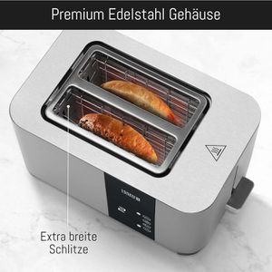 Produktbild für Toaster LEBENLANG LBL9898, mit 7 Röststufen &amp; Auftaufunktion