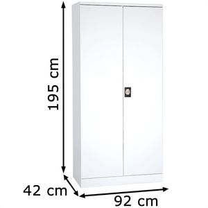 Produktbild für Aktenschrank G-Office FLC.19/N, aus Metall