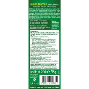 Produktbild für Dünger Substral Dünger-Stäbchen für Balkonblumen