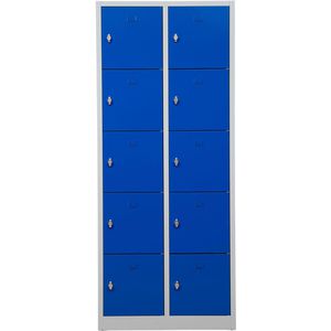 Produktbild für Schließfachschrank G-Office SHC.10, blau