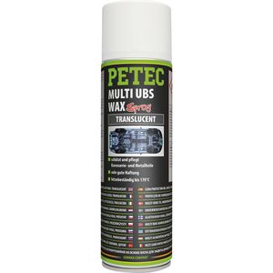 Unterbodenschutz PETEC Multi UBS Wachs, farblos