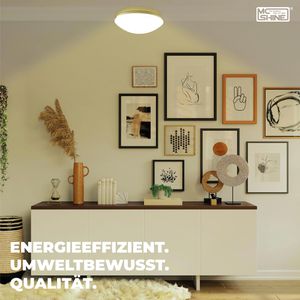 Produktbild für Deckenleuchte McShine Star, weiß, 3x E27-Fassung