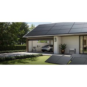 Produktbild für Wallbox Anker Solix V1 Steckdosen-Version, silber / schwarz