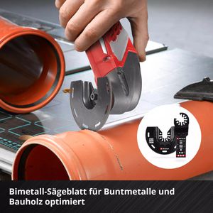 Produktbild für Multifunktionswerkzeug-Zubehör Einhell Universal-Multitool-Set