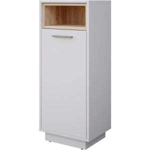 Badschrank Vicco Beatrice, weiß / sonoma eiche