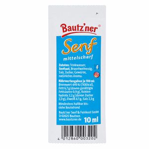 Produktbild für Senf Bautzner mittelscharf, fein