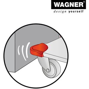 Produktbild für Möbelroller Wagner-System MM1335, TPE-Rollen