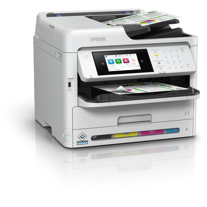 Multifunktionsgerät Epson WorkForcePro WF-C5890DWF, ADF, Kopierer, Fax ...