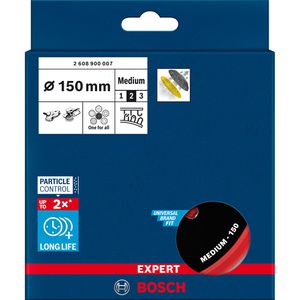 Produktbild für Schleifteller Bosch Expert Multihole Medium, Klett