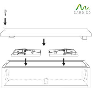 Produktbild für Rattenfalle Gardigo 62387