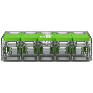 Produktbild für Verbindungsklemme Wago Compact Green Range, 221-425, 5 Leiter