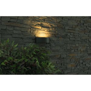 Produktbild für Wandleuchte Heitronic Hoja, aus Aluminium, für außen (IP54)