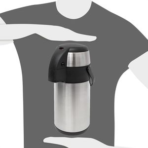 Produktbild für Thermoskanne Axentia Airpot, Edelstahl