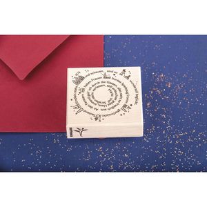 Produktbild für Motivstempel Rayher 29195000 Weihnachten, aus Holz