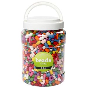 Produktbild für Bastelset Creativ-Company 68476 Holzperlen