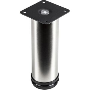 Möbelfuß SO-TECH JIMMY, 118148, silber, Metall