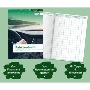 Produktbild für Fahrtenbuch RNK 3120, A5
