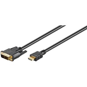 DVI-Kabel Goobay 51579, HDMI DVI-D, 1 m