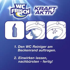 Produktbild für WC-Reiniger WC-Frisch Kraft Aktiv Ozeanfrische, Gel