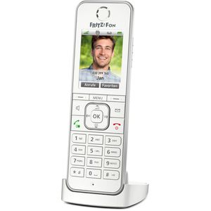 AVM Mobilteil FRITZ!Fon C6 DECT, mit Anrufbeantworter via FRITZ!Box Fon, weiß