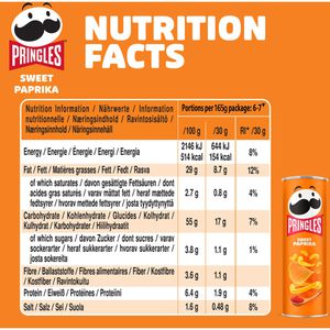 Produktbild für Chips Pringles Sweet Paprika