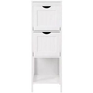 Produktbild für Badschrank Vasagle BBC42WT, mit 4 Füßen, weiß