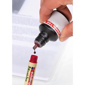 Produktbild für Nachfülltusche Edding T100, schwarz