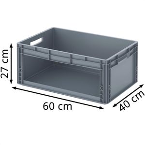 Produktbild für Eurobox AUER SK L 64/27, grau