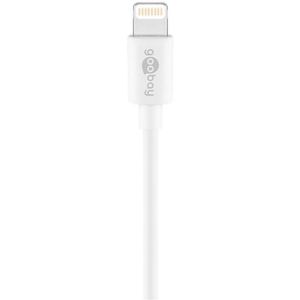 Produktbild für Ladekabel Goobay 72909, weiß, 3m