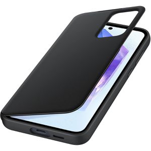 Produktbild für Handyhülle Samsung Smart View Wallet Case EF-ZA556, schwarz