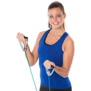 Produktbild für Fitnessband THERABAND Tubing, super stark, 1,4 m x 0,9 cm