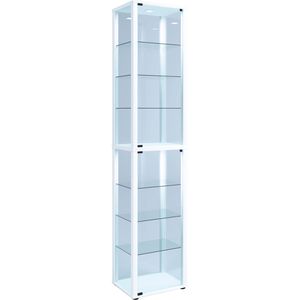 Produktbild für Glasvitrine VCM Kavisa XL, stehend
