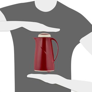 Produktbild für Thermoskanne Helios Wave, 2944-046, Kunststoff