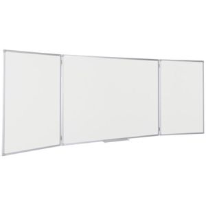 Produktbild für Klapptafel Bi-Office Earth Trio, Whiteboard