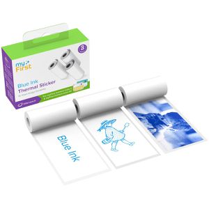 Produktbild für Kinderkamera-Thermopapier myFirst FC5706SA-WE03, weiß