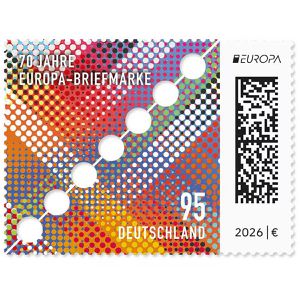 Produktbild für Briefmarken DeutschePost Set, 10 Stück à 95cent