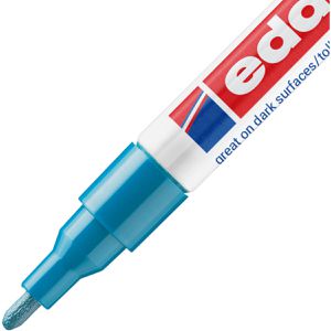 Produktbild für Lackmarker Edding 751, hellblau