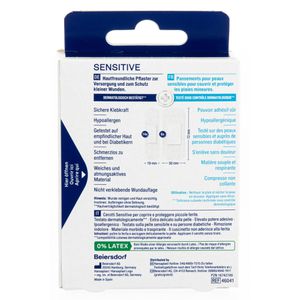 Produktbild für Pflaster Hansaplast Sensitive, 20 Strips