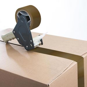 Produktbild für Packband Nopi 4065, PVC, braun