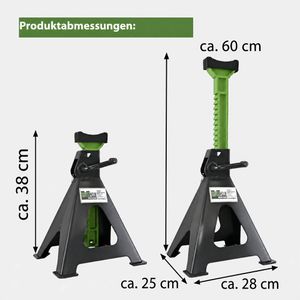 Produktbild für Unterstellbock Trutzholm 72722, Tragkraft 6t