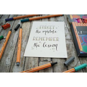 Produktbild für Fineliner Stabilo Point 88 ARTY, 8865-21-20