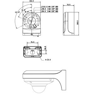 Produktbild für Kamera-Halterung LUPUS Type A