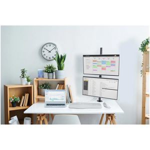Produktbild für Monitorhalterung Kensington Vertikal Dual, VESA 75 &amp; 100 mm