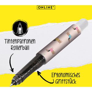 Produktbild für Tintenroller Online College II Dackel, 12647/3D