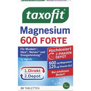 Magnesium taxofit Forte, Depot, 30 Tabletten
