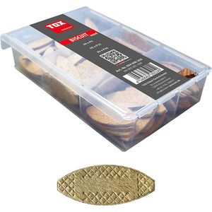 Flachdübel Tox 94900200, Biscuit Wood Mini Set