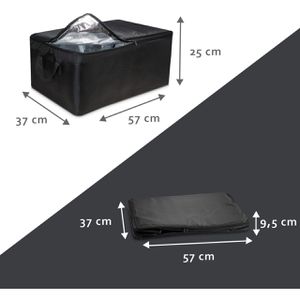 Produktbild für Kühltasche achilles AD120ACO Kühleinsatz, schwarz, faltbar
